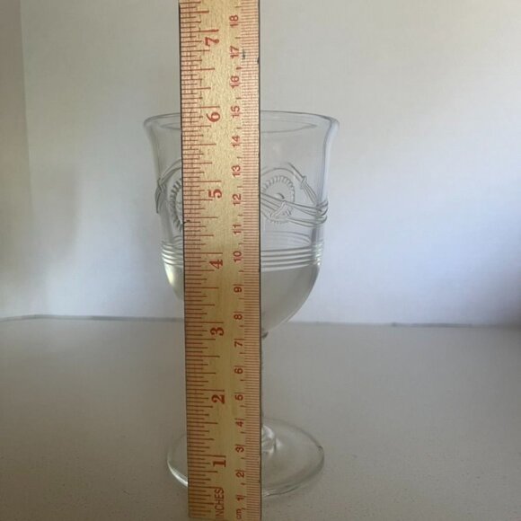 Set Of 4 La Rochere Anduze 8 1/2 oz. Wine Glasses Discontinued France - Picture 5 of 6